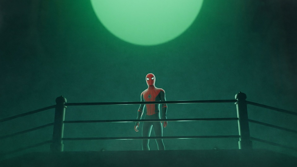 Паук вдали от дома