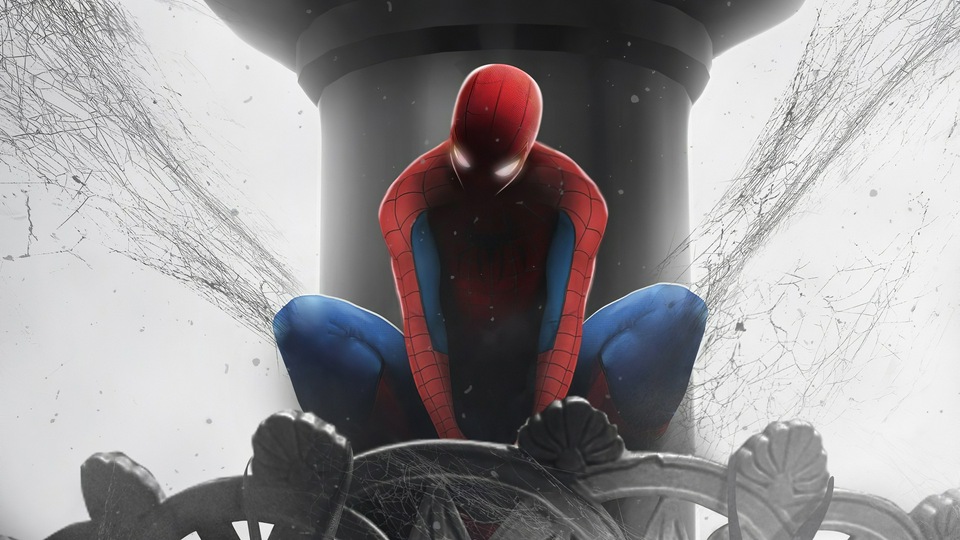 Человек-паук 2020 4k Художественное оформление