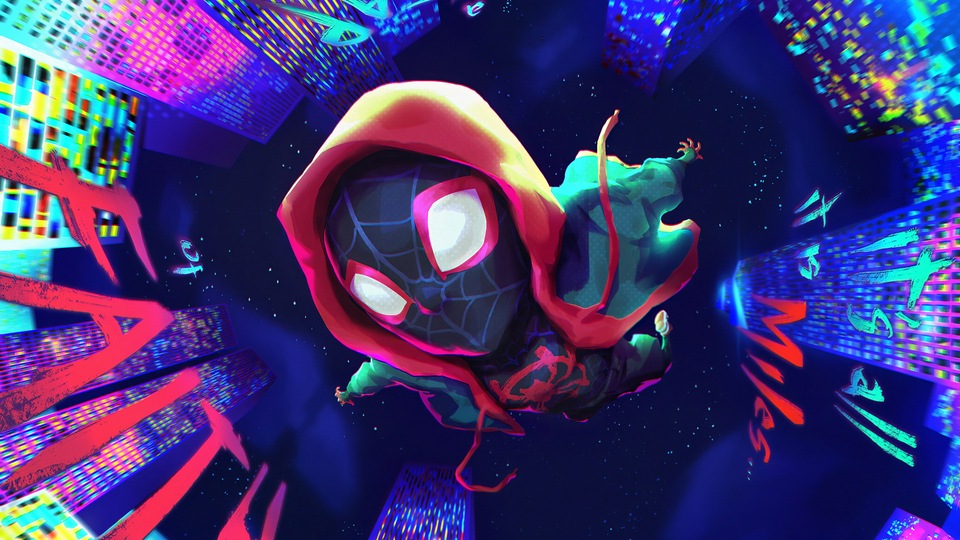 Человек-паук падает