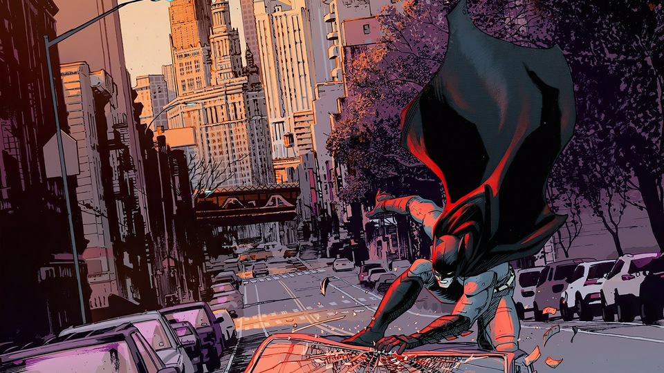 Бэтмен в Нью-Йорке 4k