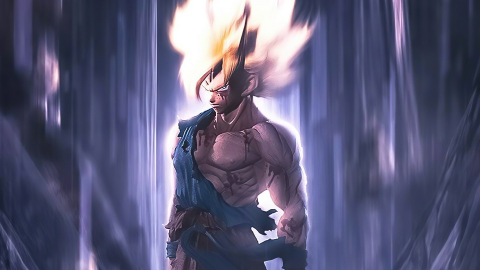 Художественное оформление Goku 4k 2020 года
