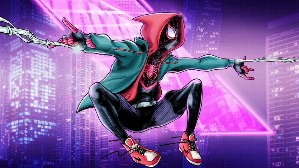 Человек-паук в пути 4k