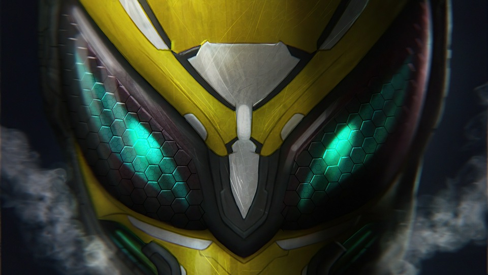 Человек-паук Оса 4k