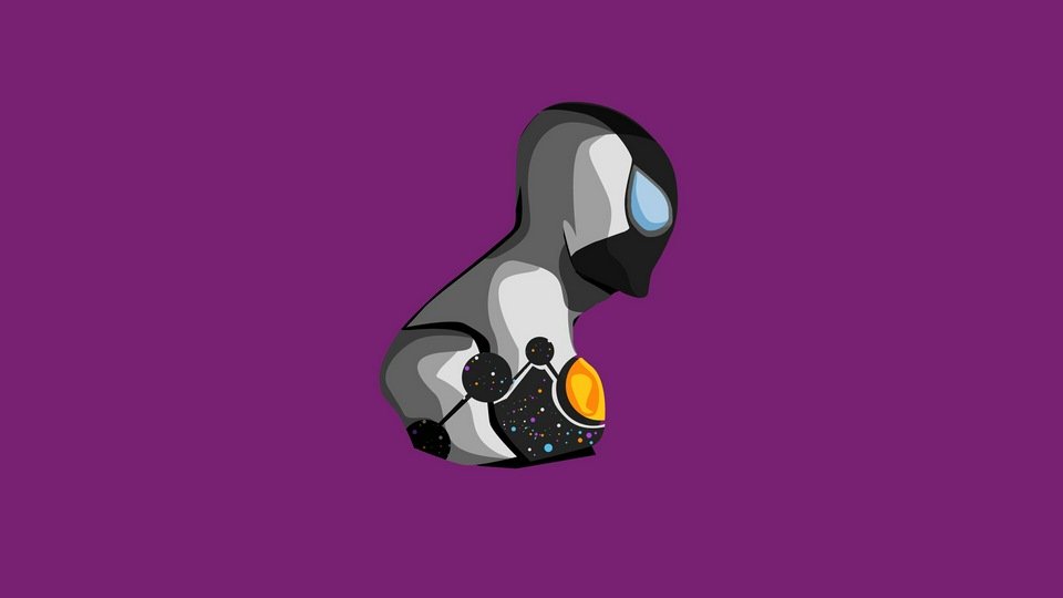 Космический Человек-паук Минимум 4k