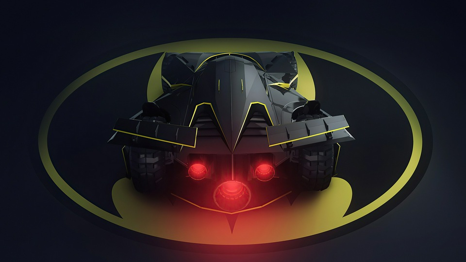 Новый бэтмобиль 4k