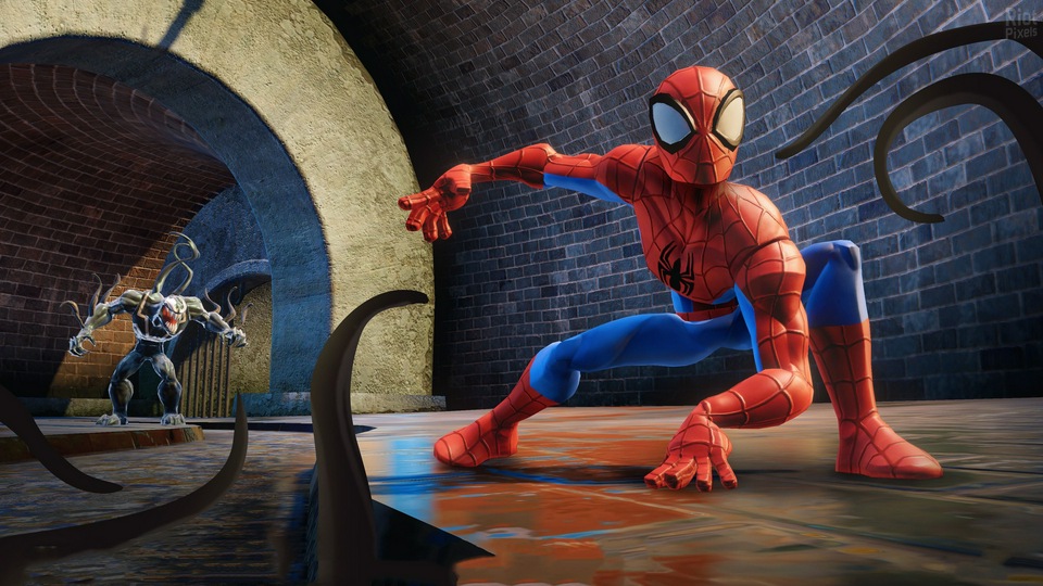 Человек-паук Marvel Disney Infinity и Веном