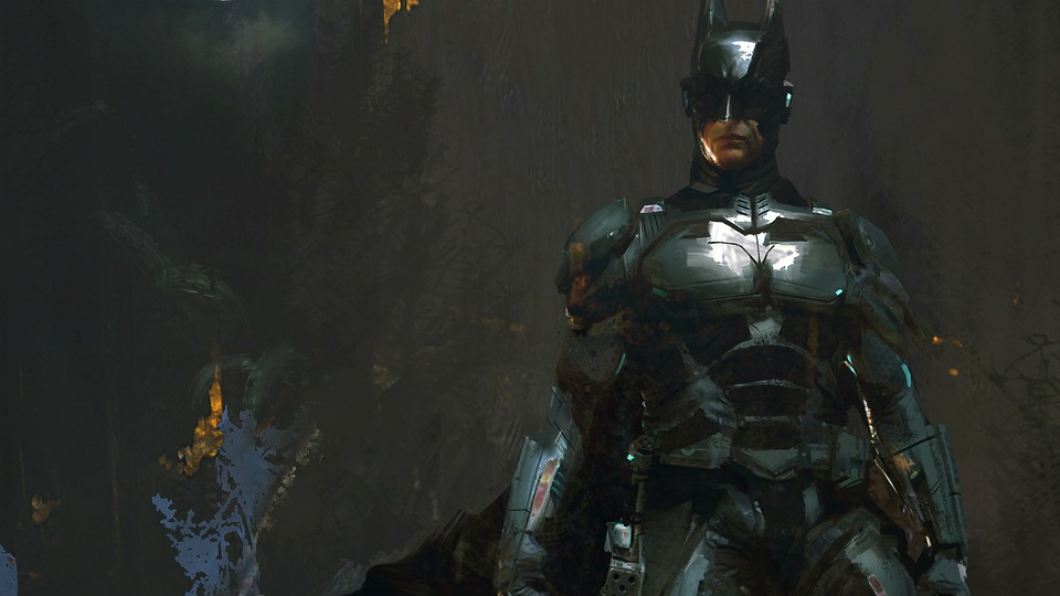 Художественное произведение "Бэтмен в ночи"