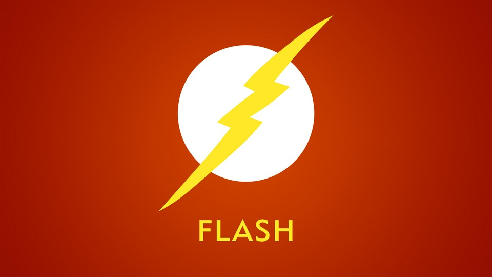 Логотип Flash 4k