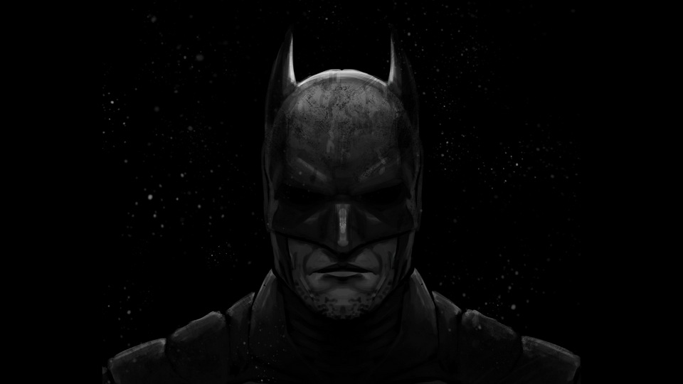 Концепт-арт Batman Arkham Темный