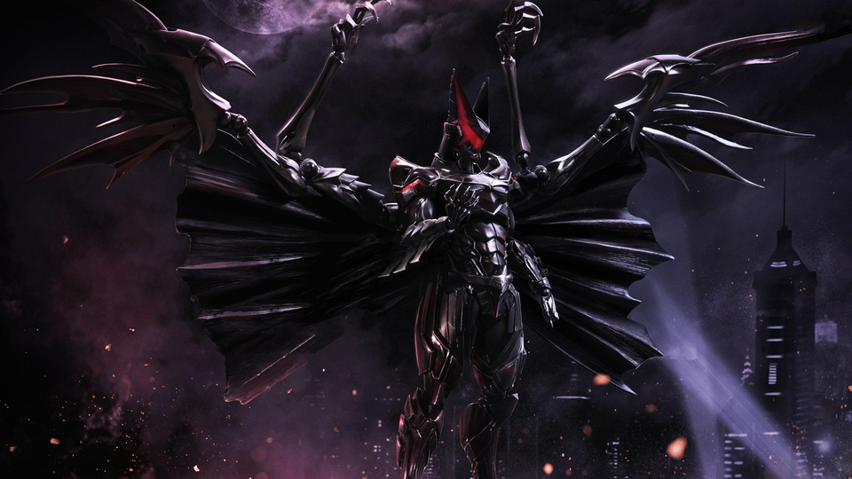 Вдохновленный Final Fantasy Бэтмен 5K