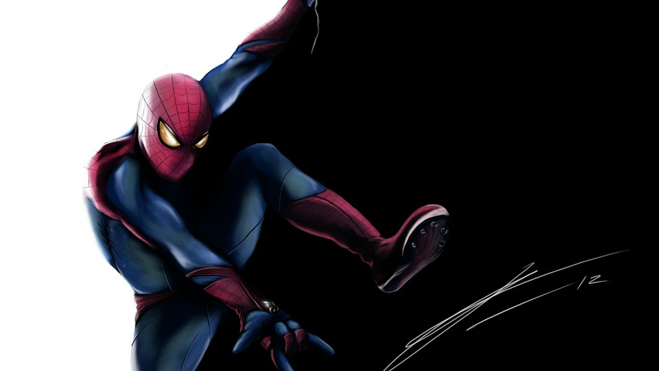 Человек-паук HD Обложка