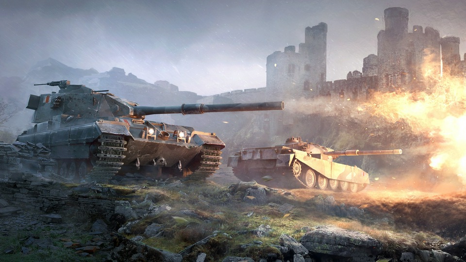 Британский танк World OF Tanks