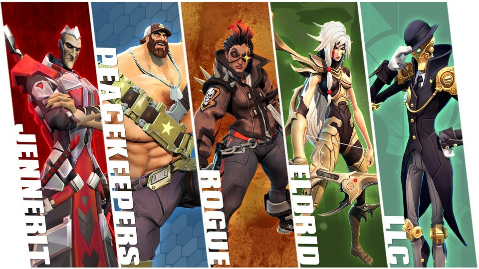 Игровой коллаж Battleborn