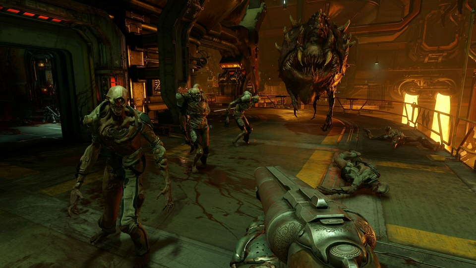 Игровой процесс Doom 4 для Xbox