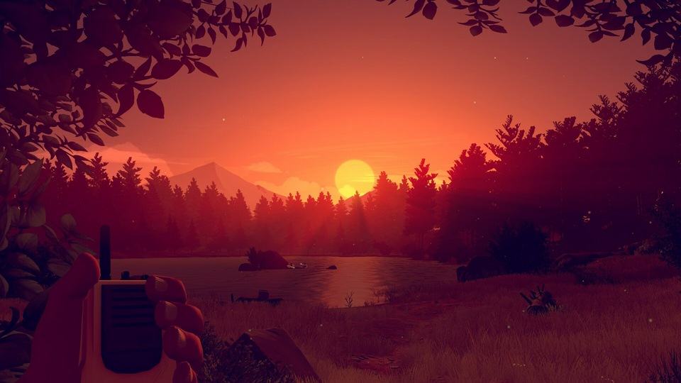 Игра Firewatch Закат