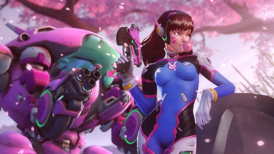 Dva Overwatch 4k