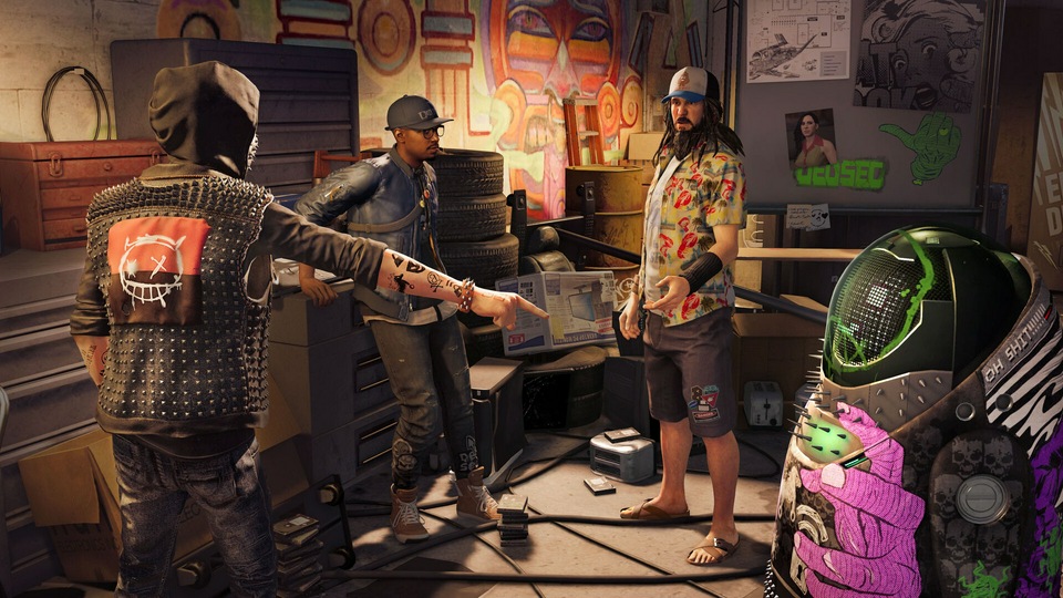 Игра Watch Dogs 2 PS