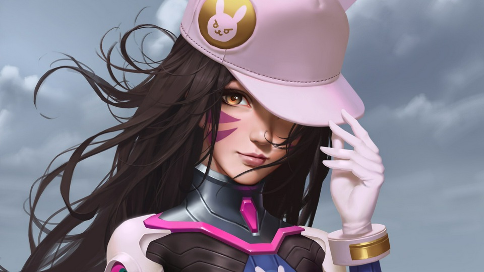 Обложка Dva Overwatch 2