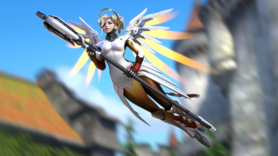 Обложка Mercy Overwatch 4