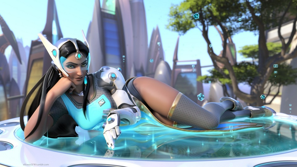 Художественное оформление Symmetra Overwatch