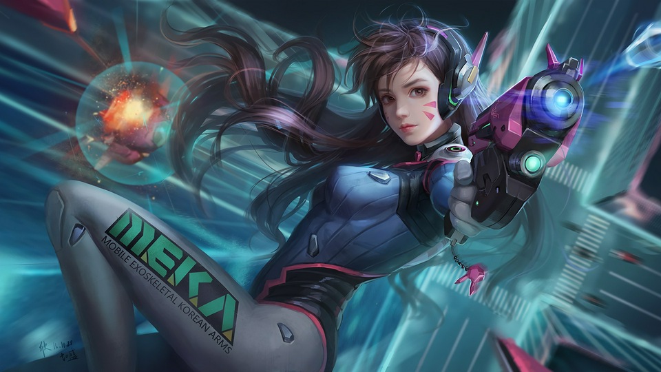 Dva Overwatch Лучший