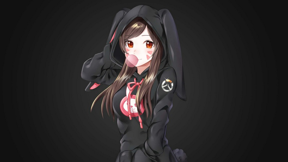 Портрет Dva Overwatch