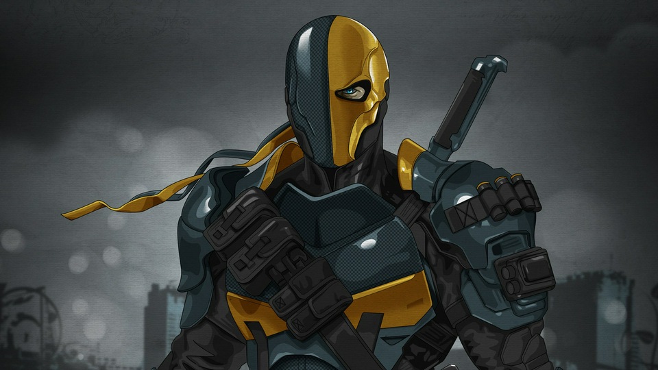 Искусство комиксов Dc Deathstroke