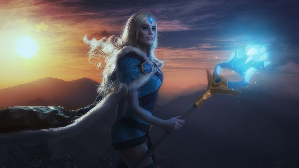 Косплей Crystal Maiden DotA 2