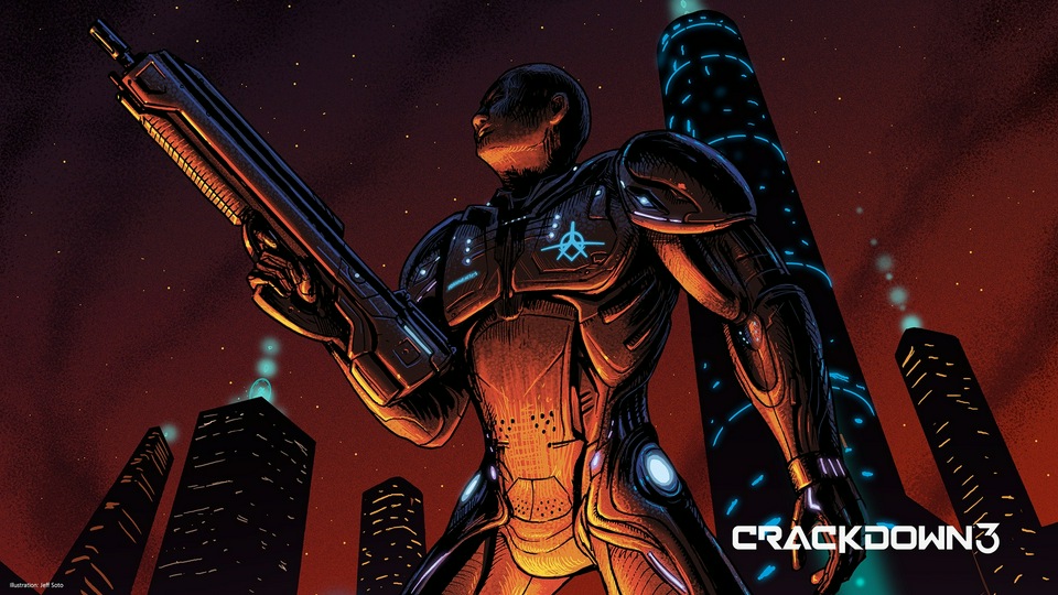 Обложка Crackdown 3