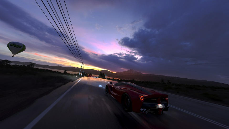 Forza Horizon 3 Ferrari дрейфует