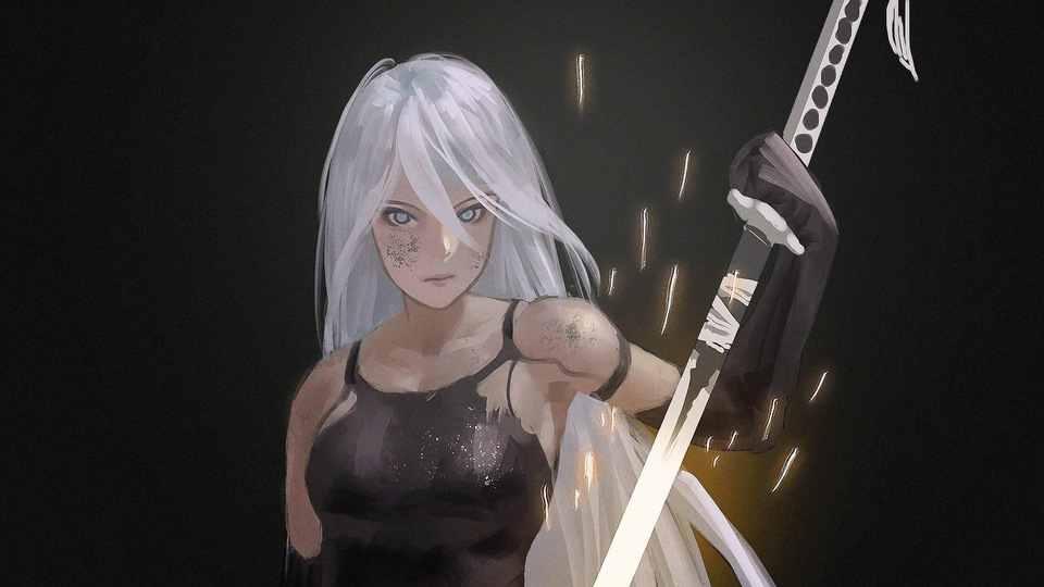 Художественное произведение Nier Automata A2