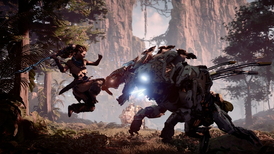 Horizon Zero Dawn Attack 4k