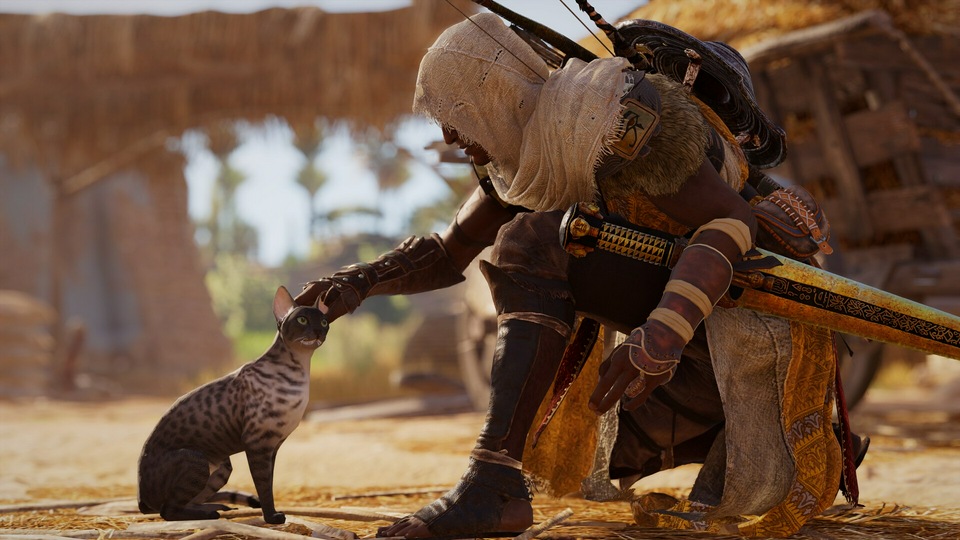 Assassins Creed Origins Байек из Сивы 5k