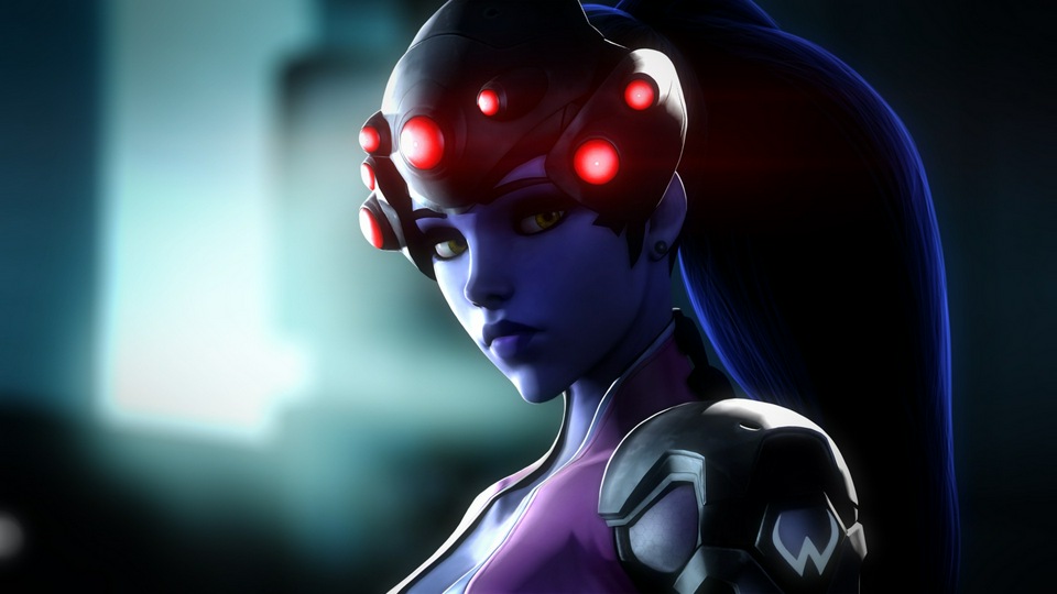 Произведение искусства Widowmaker Overwatch