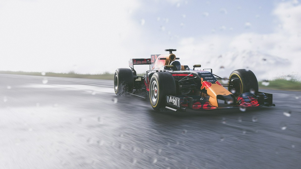 Экипаж 2 Red Bull F1 Car 4k