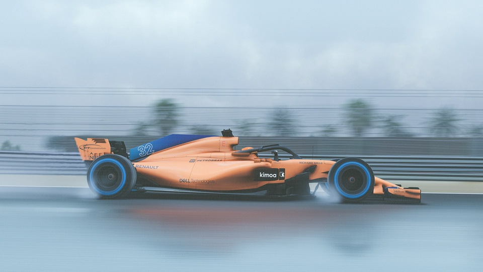 4k McLaren 2018 F1