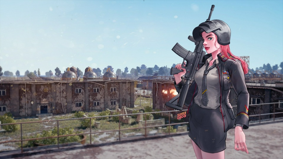 Pubg Game Girl 4k