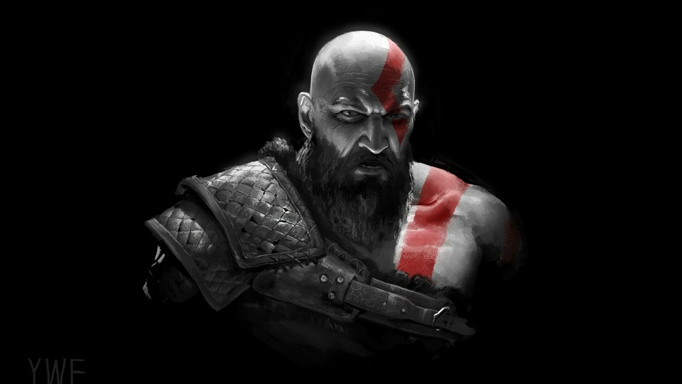 Кратос в God Of War 2018