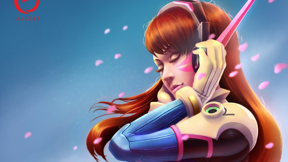 Dva Overwatch Arts