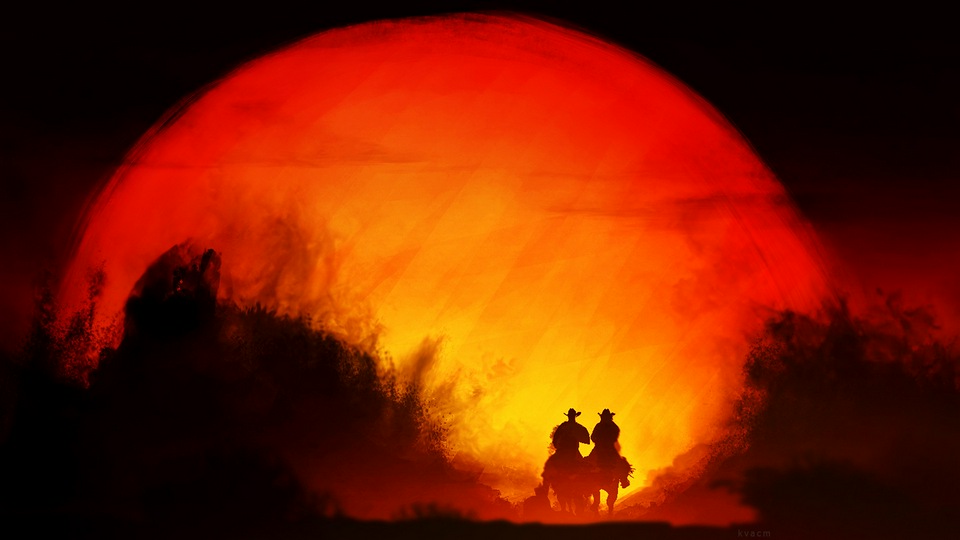 Фанарт Red Dead Redemption