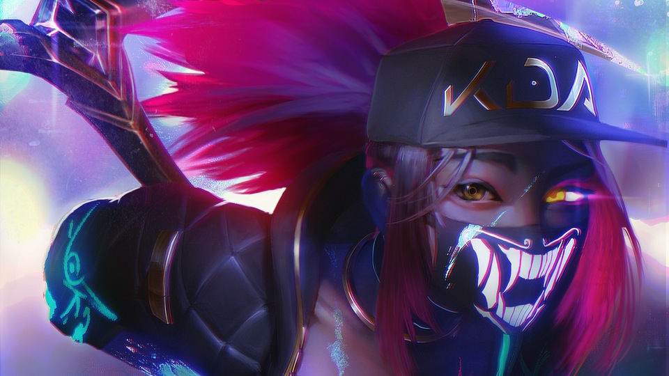 Фан-арт Kda Akali