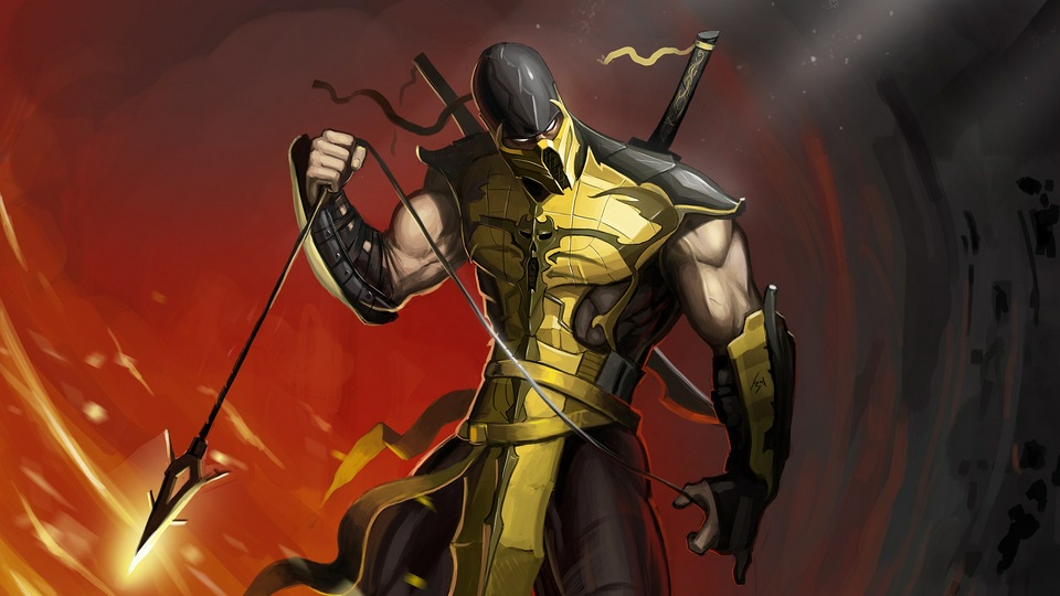 Игра Scorpion Mortal Kombat 4k