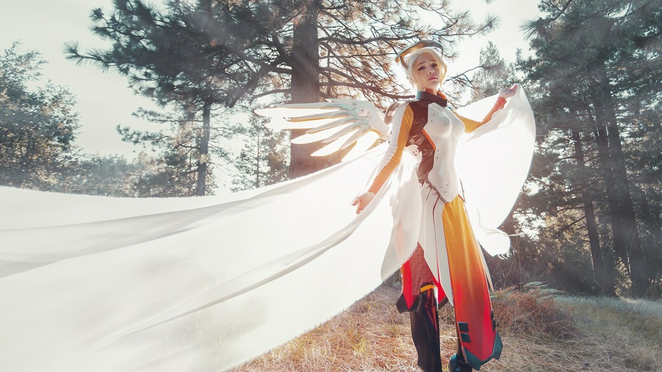 Косплеи Mercy Overwatch