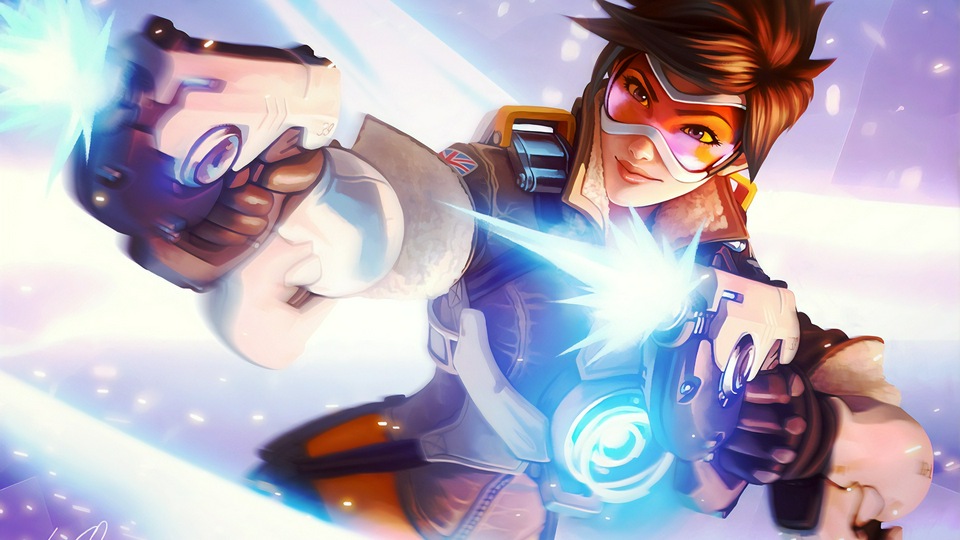 Произведения искусства Tracer Overwatch