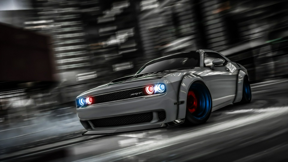 Dodge Challenger Дрейфующий Gta V