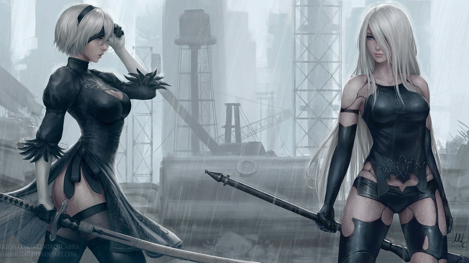 Автоматы 2b и A2 Nier