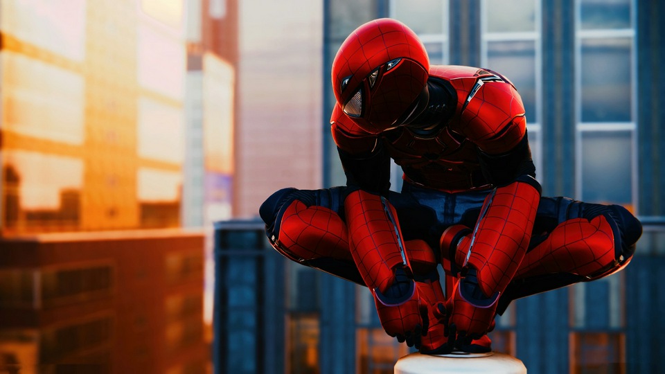 Игра Marvel Spiderman для Ps4 4k