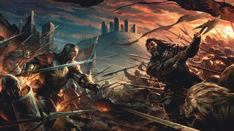 Герои-воители 4k