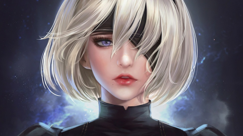 2b Nier Fanart 4k Арт