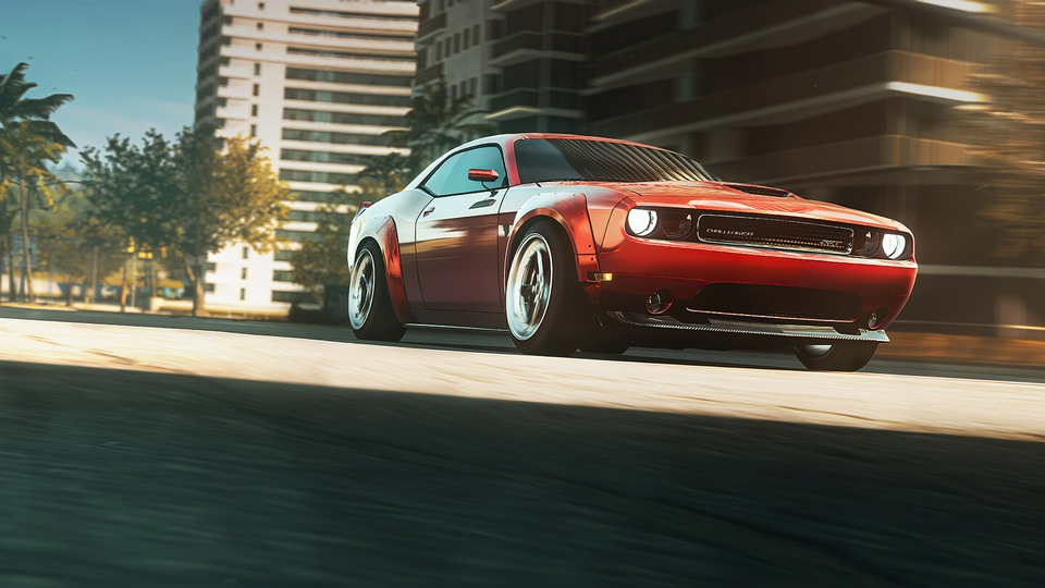 Dodge Challenger Need For Speed Heat 4k